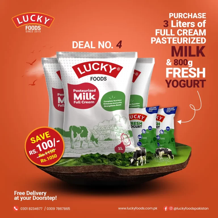 Lucky Foods Pasteurized Milk Exclusive Deals New 4