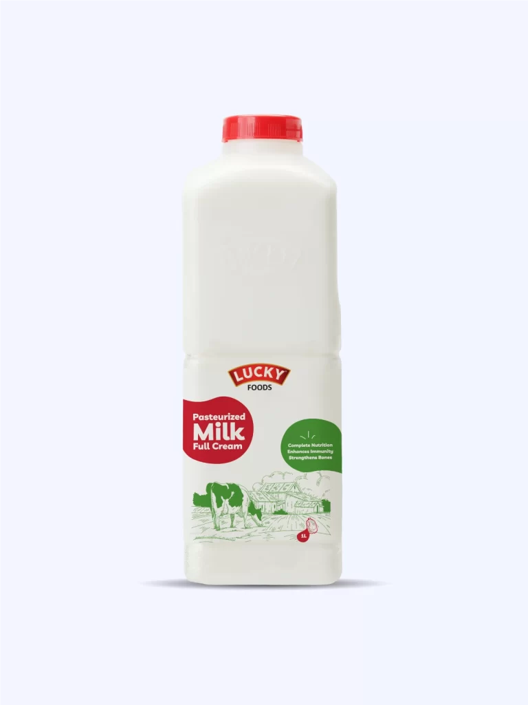 Lucky Foods Full-Cream-Pasteurized-Milk Bottle